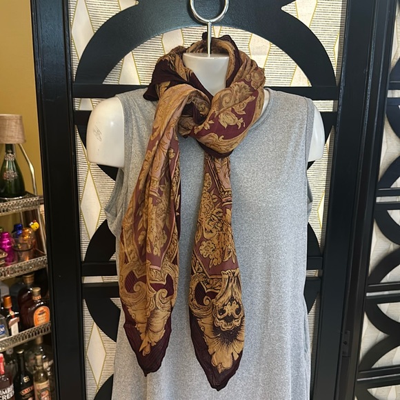 Camelbone Medallion Square Scarf main image 1